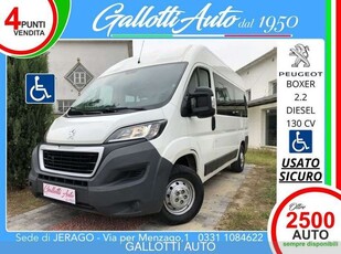 Peugeot Boxer330 2.2 HDi/130CV FAP PM-TM Combi+IVA-DISABILI