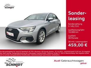 Audi A3Sportback 40 TFSI e Business LED Sound-System