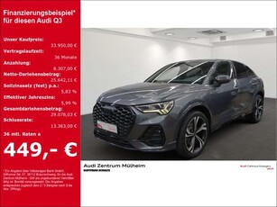 Audi Q3Sportback 45TFSIe S-Line LED Navi virtual