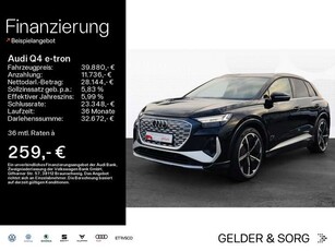 Audi Q4 e-tron50 qu. S line Pano*Matrix*SONOS*HuD*VC