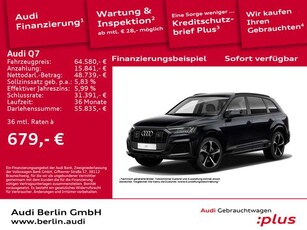 Audi Q7S line 50 TDI qu. tiptr. NAVI B&O PANO HUD