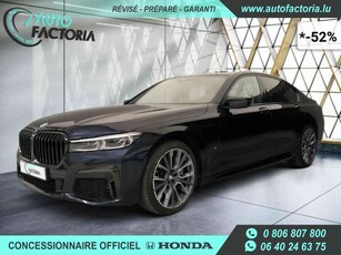 BMW 745E -52% HYB 394CV BVA M SPORT+T.PANO+GPS+OPTS