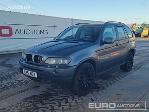 Продавам кросоувър BMW X5 на търг