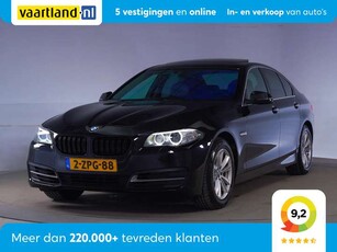 BMW 5205-serie 520d High Executive Aut. [ Navi Leder Schu