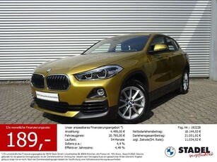 BMW X2sDrive18i Advantage LED Navi Parkassist SH LM