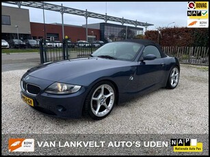 BMW Z4Roadster 2.2i 6 cil, airco, cruise, leder