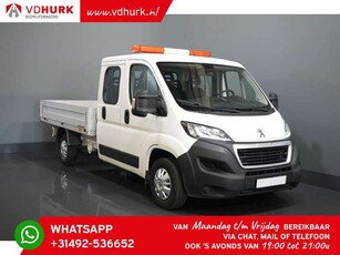 Peugeot Boxer2.0 HDI 163 pk DC Dubbel Cabine Pick Up/ Open Laad