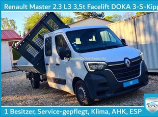 Renault Master2.3 DOKA L3 3,5t Klima Kipper TÜV NEU Kipper