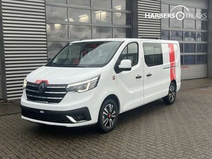 Renault TraficCrew Dubbel Cabine 6p 150PK 2 schuifdeuren RED EXC