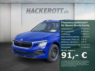 Skoda KamiqEssence 1.0 TSI PDC Tempomat SmartLink