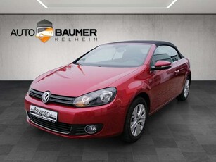 Volkswagen GolfVI 1.6 TDI Cabriolet Life NAVI SHZ WINDSCH