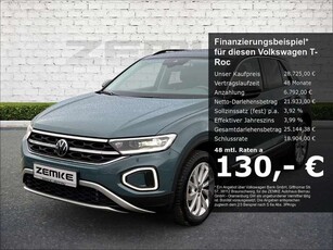 Volkswagen T-Roc1.5 TSI Style 3,9% El. Panodach Navi digitales Coc