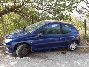 Пежо 206, 1,4 i, 98 г на части в Автомобили и джипове в гр. Провадия