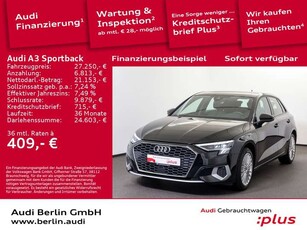 Audi A3advanced 40 TFSI e S tr. VIRTUAL LE