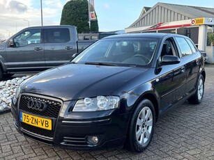 Audi A3Sportback 1.4 TFSI 5-Deurs 2008 Zwart Trekhaak