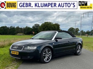 Audi A42.4 V6 Exclusive Cabrio, Leder, ECC, Storing dak.