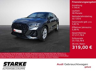 Audi Q3Sportback 35 TFSI S tronic AHK RFK LED Navi SHZ...