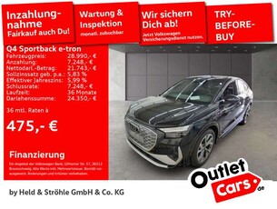 Audi Q4 e-tronQ4 Sportback 35 e-tron S LINE EXTERIEUR R-KAM