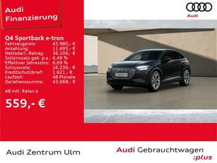 Audi Q4 e-tronQ4 Sportback 45 e-tron quattro AHK NAV+ R-KAM