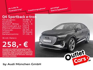 Audi Q4 e-tronQ4 Sportback 50 e-tron qu. S line Matrix/Pano/Na