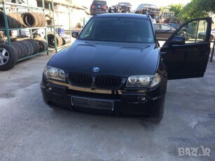 bmw x3 e83 2.0 d 150 hp кожа на части бмв х3 е83 в Автомобили и джипове в гр. Добрич