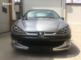 Peugeot 206 1.6 16v XS Пежо 206 1.6 16в хс на части! Кожен салон климатик СПОРТ Tu5j4 в Автомобили и джипове в гр. Пловдив