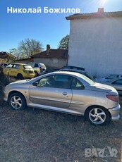 Продавам Peugeot 206cc 1.6 бензин 109 коня НА ЧАСТИ в Автомобили и джипове в гр. Враца