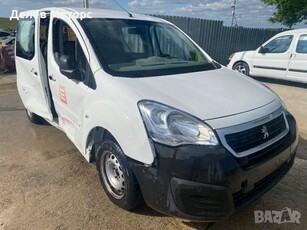 Peugeot Partner 1.6 BliueHDi, 100 ph., 5 sp., engine BHY, 40 000 km, 2017, euro 6B, Пежо Партнер 1.6 в Автомобили и джипове в с. Куманово