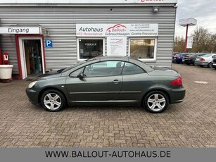 Peugeot 307CC Cabrio*2.HAND*LEDER*KLIMA*AHK*TÜV 08-2025