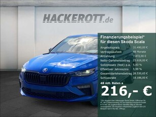 Skoda ScalaDrive 1.5 TSI DSG Navi ACC PDC v+h LED