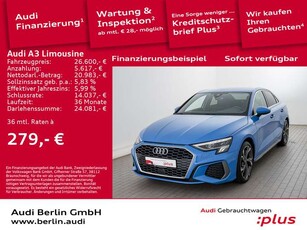 Audi A3S line 35 TFSI 6-G. PDC LED NAVI