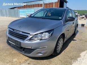 Peugeot 308, 1.6 BlueHDI 115 кс., 6 ск., двигател 9HC, 2016, 190 000km, euro 5B, Пежо 308, 1.6 БЛУХД в Автомобили и джипове в с. Куманово