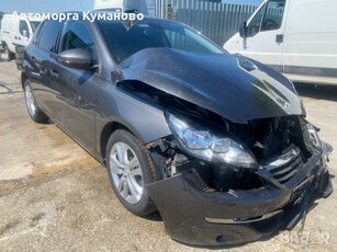 Peugeot 308, 1.6 BlueHDI, 120 ph., engine BHZ 10JCAN, 6sp., 2017, euro 6B, 101 000km., Пежо 308, 1.6 в Автомобили и джипове в с. Куманово