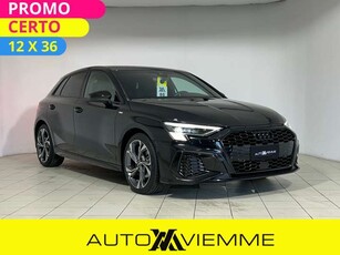 Audi A3Sportback S-line 2.0 150 cv S-tronic Telecamera