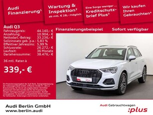 Audi Q3advanced 35 TFSI S tr. RFK LED PANO SONOS